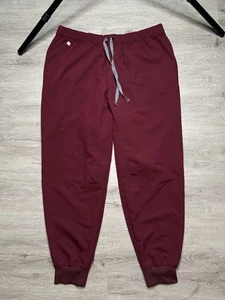 Figs Tansen Jogger Scrub Pants Mens Large L/S Red Bottom - Picture 1 of 8