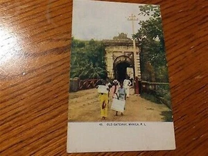 um 1910 AK Old Gateway, Manila, Philippinen - Bild 1 von 2