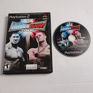 WWE SmackDown vs Raw 2006 PS2 Black Label ohne Handbuch generalüberholt getestet - Bild 1 von 13