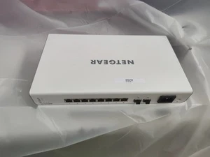 Netgear GC510PP-100NAS 10-Port Gigabit Ethernet Smart Managed Pro PoE Switch - Picture 1 of 1