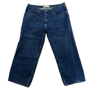 Jeans uomo Lee 38x32 relaxed fit blu denim classico casual gamba dritta cotone - Foto 1 di 14