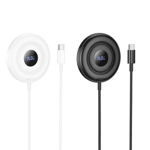 Type C magnetic wireless rapid charger with digital display | 15W USB-C Charger - Picture 1 of 5
