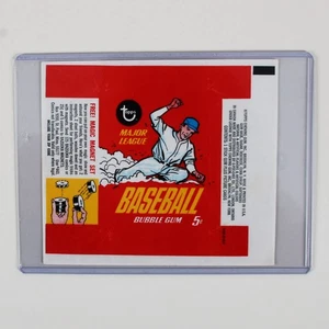 1967 Topps Baseball Card 5-cent Wax Pack Wrapper Nr/Mt - Picture 1 of 2