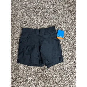 Columbia Anytime Casual Black Shorts Womens Size S NWT 5" Inseam Active - Picture 1 of 6