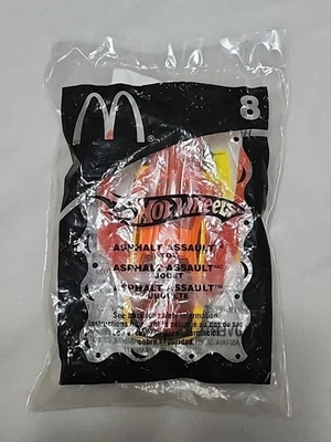 2006 McDonald’s Happy Meal Toy  HOT WHEELS   "ASPHALT ASSAULT"   Yellow Car  #8 - image 1 of 2