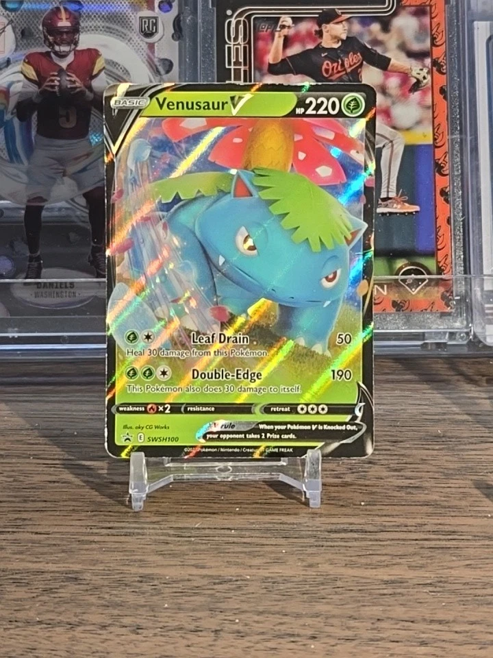 Venusaur V SWSH100 SWSH: Sword & Shield Promo Cards Holo - Image 1 of 1