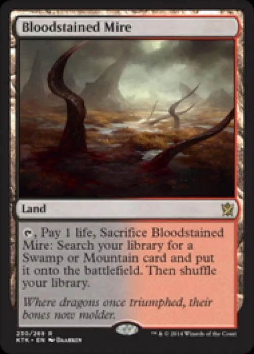 Bloodstained Mire - Near Mint MTG Khans of Tarkir - Image 1 of 1