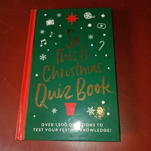 So This Is Christmas Quiz Book : Over 1,500 Questions on All Things Festive,... - Picture 1 of 2