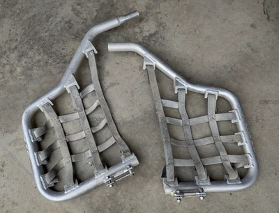 Honda TRX450R TRX450ER 450r Sportrax 450 White Bros Nerf Bars - Image 1 of 4