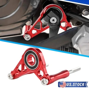 Alloy CNC RED Shift Shaft Shifter Support For Honda Grom 125 Monkey 2022-UP AT - Picture 1 of 13