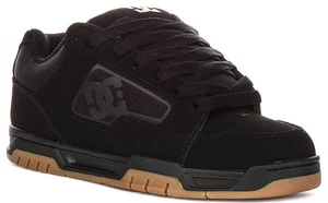 Zapatos DC Enrollador DC Con cordones Suela Patín Mujer Entrenador En Negro EE. UU. 6-8 - Imagen 1 de 6