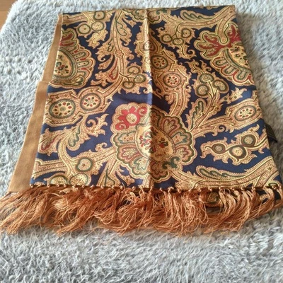 RALPH LAUREN CHAPS Estola Estampado Paisley con Flecos Foto 1 de 4