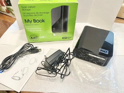 Western Digital My Book 640GB USB External Hard Drive WD6400H1U-00 - Image 1 of 4