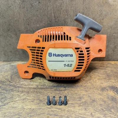 Husqvarna Genuine 137/142 Recoil Starter Assembly - OEM Used - 530071968 - Image 1 of 4