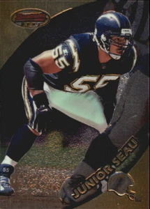 Tarjetas insertadas y paralelas 1997 Stadium Club Football "Bowman's Best Previews" - Imagen 1 de 13