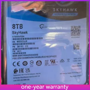 NEW Seagate SkyHawk Surveillance 8TB ST8000VX004 SATA 6.0GB/s 256MB Hard Drive - Picture 1 of 2