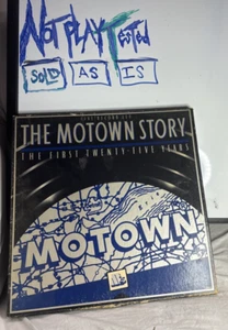 Motown Story 5 LP Box Set 25 Years 6048ML Soul Funk R&B Stevie Wonder Temptation - Imagen 1 de 1