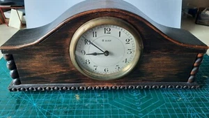 Alte französische Kaminuhr oder Buffetuhr mechanisch Made in France 8 days - Bild 1 von 3