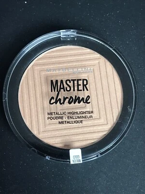 MAYBELLINE MASTER Chrome Metallic-Highlighter für Gesicht 100 Molton Gold  - Bild 1 von 2