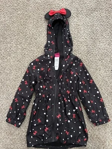Girls Size 5 Disney Light Weight Minnie Mouse Jacket - Picture 1 of 2