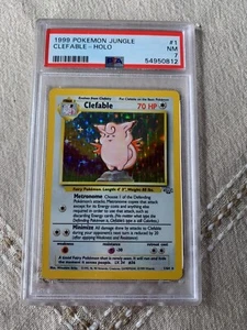 1999 Pokemon Game Clefable Holo PSA 7 - Bild 1 von 4