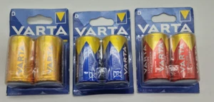 Mix, 12x LR20 Batterien 1,5 Volt Mono D MN1300 VARTA (4x4920 + 4x4720 + 4x4120) - Bild 1 von 1