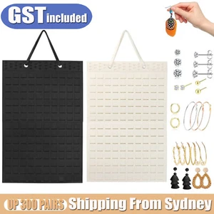Earrings Hanger bags Hanging Jewelry Organizer Necklace Display Holder Stand AUS - Picture 1 of 14