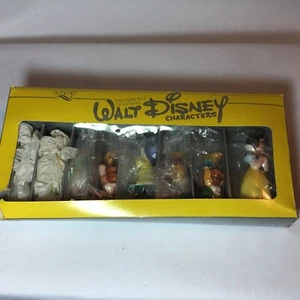 Vintage Walt Disney Snow White & The Seven Dwarfs Christmas Ornaments by Schmid - Picture 1 of 14