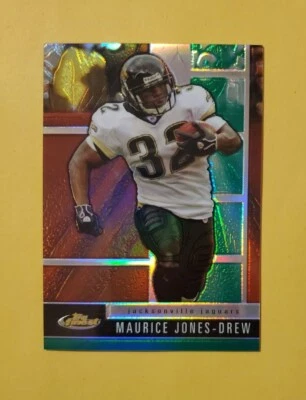 2008 Topps Finest Green Refractor /299 Maurice Jones-Drew #45 SP - Image 1 of 4