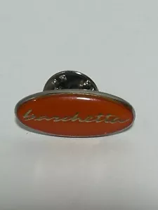 INSIGNIA PIN NARANJA FIAT BARCHETTA ARTÍCULO RARO - Imagen 1 de 1