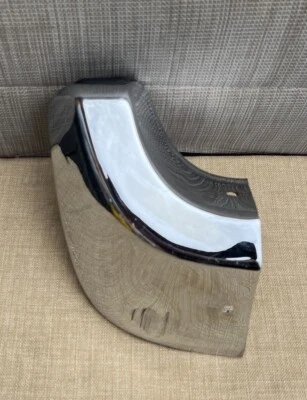 MAZDA ROTARY 1972-77 RX4 COUPE GENUINE CHROME LHS REAR BUMPER-BAR END!! - Image 1 of 4