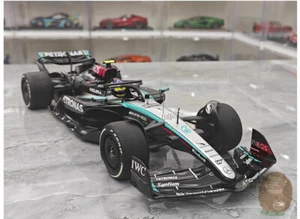 MINICHAMPS 1/18 Benz Hamilton Racing F1 W15 2024 Model Car Alloy Diecast Gifts - Picture 1 of 16