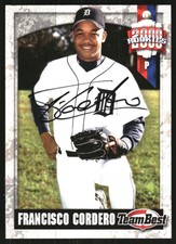 2000 Team Best Rookies Autographs #15 Francisco Cordero 