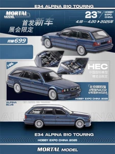 Coche modelo diecast Mortal 1:64 E34 Alpina B10 Touring - Imagen 1 de 4