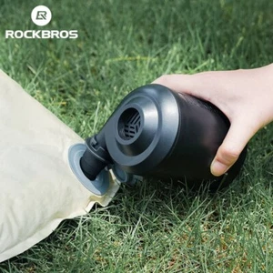 ROCKBROS Air Pump Electric Inflator Outdoor Camping Potable Vacuum Compressor - Picture 1 of 22