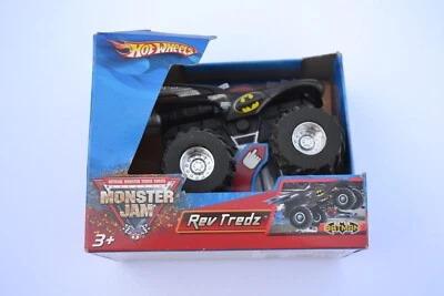 Hot Wheels Monster Jam Rev Tredz Batman Monster Truck DC Batmobile 2005 - Image 1 of 4