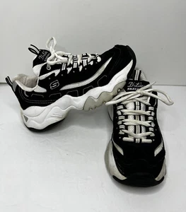 Skecher D'Lites 3 Stride Ahead Chunky Damen Laufschuhe Sneakers US 7 UK 4 EUR 37 EUC - Bild 1 von 8
