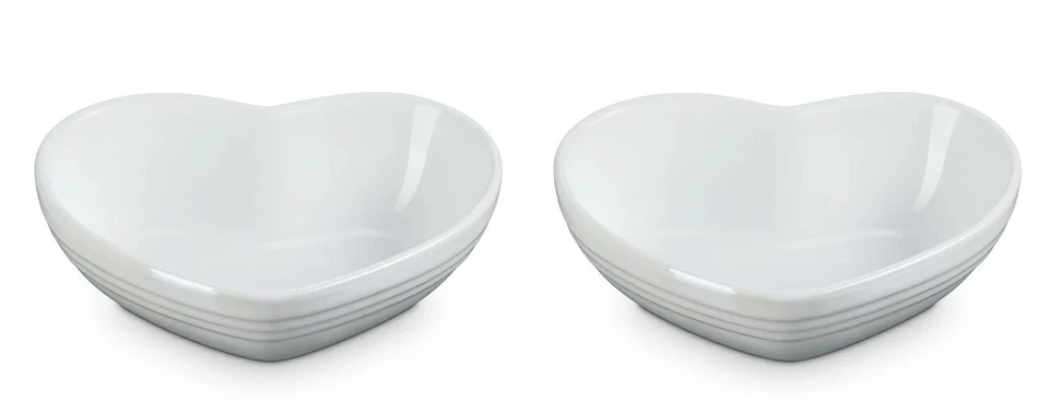 Le Creuset Heart Dish S  2pcs from Japan New - Image 1 of 1