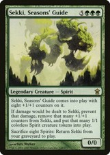 Sekki, Seasons' Guide Saviors of Kamigawa NM Green Rare MAGIC CARD ABUGames