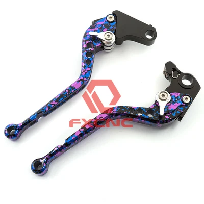 Palancas de freno de embrague de camuflaje largo CNC para Diavel/Carbon/XDiavel/S 2017-2025 Foto 1 de 4