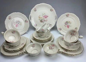 Mitterteich Bavaria Set 6 Stück Vintage 3 tlg. Sammeltee-Kaffeegedeck Platte - Bild 1 von 13