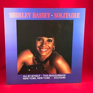 SHIRLEY BASSEY Solitaire 1987 UK Vinyl LP All By Myself He's Out Of My Life when - Picture 1 of 3