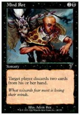 1x Light Play, English Foil Mind Rot - Foil 7th Edition