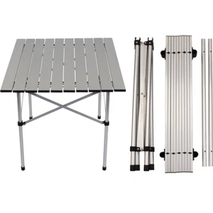 Fox Outdoor Camping Rolltisch Alu Gestell klappbar Tisch Campingtisch Klapptisch - Bild 1 von 3