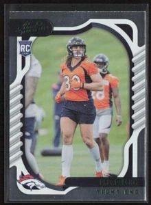 2022 Panini Absolute Green Greg Dulcich #163 Rookie Denver Broncos - Picture 1 of 2