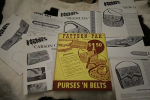 PATTERN PAK by BOB MOSS  ANTIQUE VINTAGE (new...NEVER USED) PATTERN VINTAGE New  - Picture 1 of 11