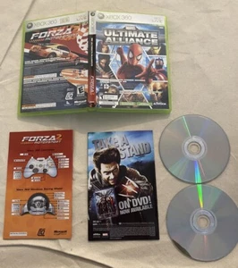 2009 Marvel Ultimate Alliance/Forza Motorsport Microsoft Xbox 360 getestet funktioniert - Bild 1 von 10