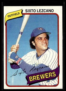 1980 Topps #215 Sixto Lezcano See Scan