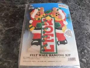 Design Filz Wandbehang Set Noel Weihnachtsbären #5105 - Bild 1 von 1