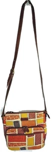 RELIC Canvas Geometric Purse Crossbody Shoulder Bag Colorful RLH5844101 - Picture 1 of 12